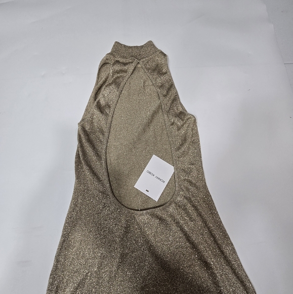 Ronny Kobo Arlo Knit Dress in Champagne - Picture 11 of 15